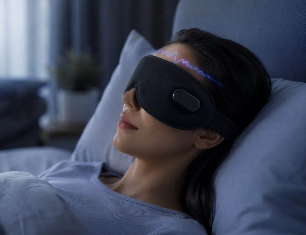 EEG in a sleep mask: what it actually measures