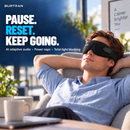 BURTRAN Recharge Mask-AI Sleep Mask with Bluetooth Headphones, Smart Heated Eye Mask，Pilot Production Run