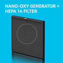 Burtran Replacement Air Filter Set for Nano-Oxy A31/A32 Purifiers: H12 HEPA + TVOC Filter + Medical Grade HEPA 14 - Balanced PM2.5 & Odor Removal