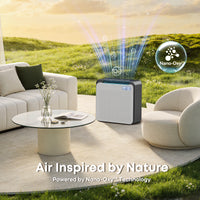 BURTRAN A31 H14 HEPA Air Purifier for Home Large Room Bedroom up to 1360ft²,Ultra-Quiet Sleep Modes, Nano-Oxy Negative Ions,PM2.5 & TVOC Smart Monitor, 5-Stage Filtration,WiFi,Sleep Support