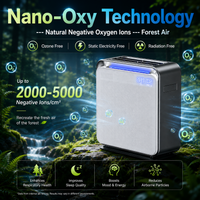BURTRAN A31 H14 HEPA Air Purifier for Home Large Room Bedroom up to 1360ft²,Ultra-Quiet Sleep Modes, Nano-Oxy Negative Ions,PM2.5 & TVOC Smart Monitor, 5-Stage Filtration,WiFi,Sleep Support