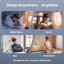 Sleep anywhere — night sleep, travel, nap, meditation